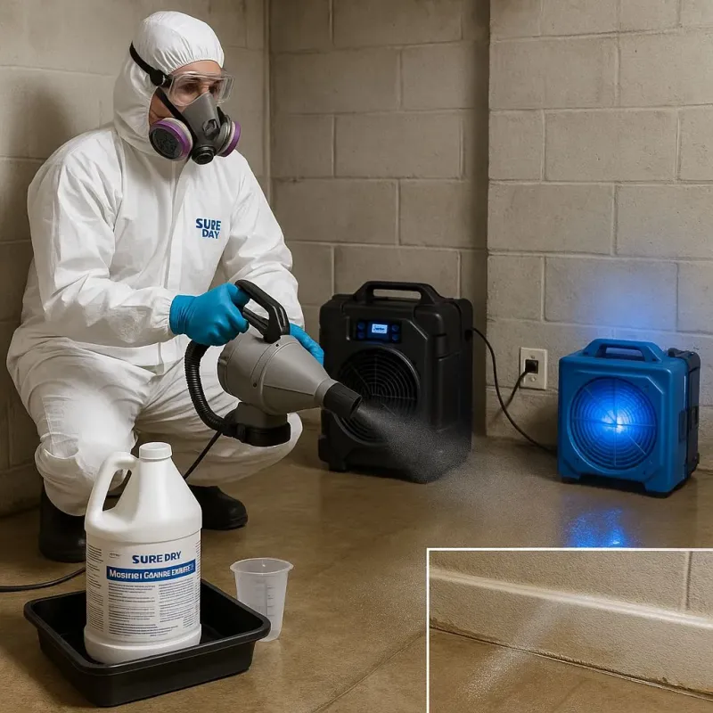 Sanitization and Odor Removal process in Bradford, TN
