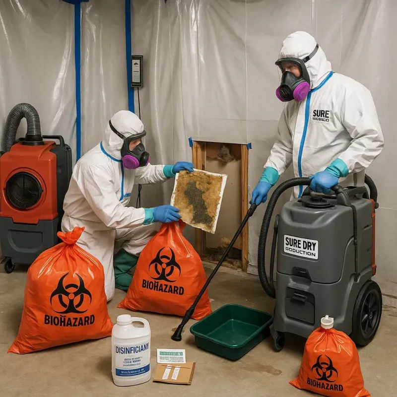 Contaminated Water Handling Protocols process in Bradford, TN