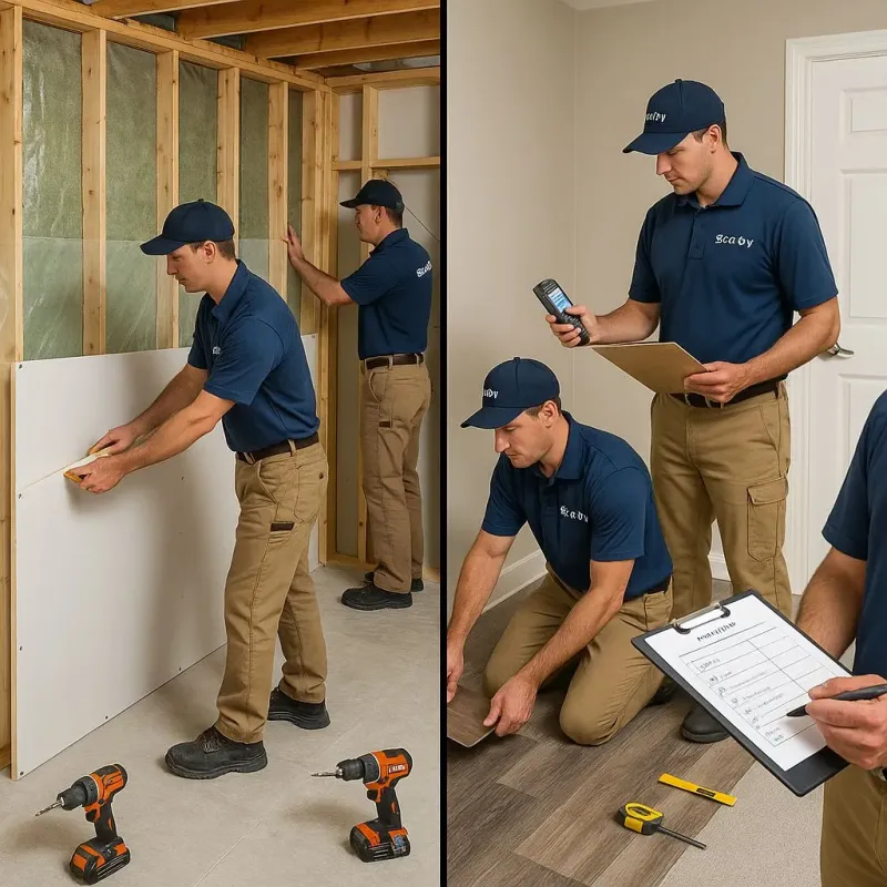 Repairs and Reconstruction process in Bradford, TN